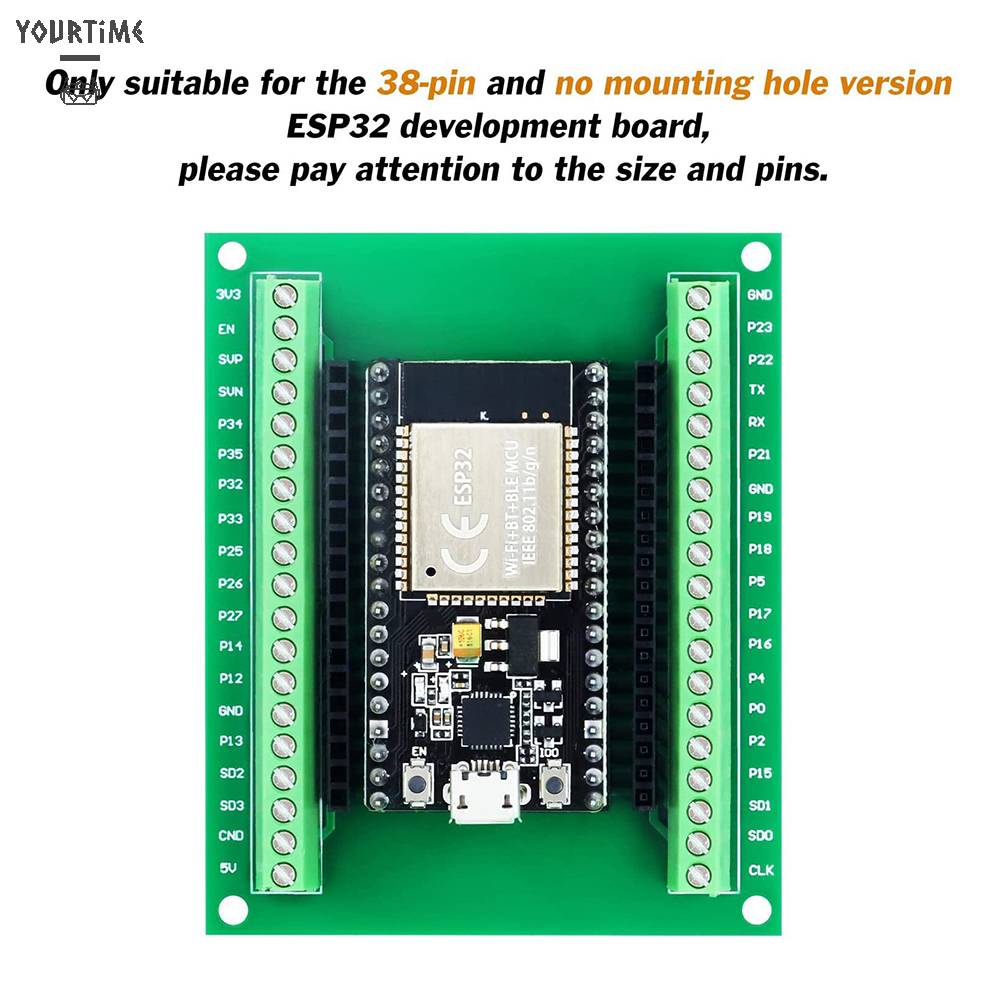 Bảng Mạch Mở Rộng ESP32 ESP-WROOM-32 GPIO 1 Into 2 38PIN