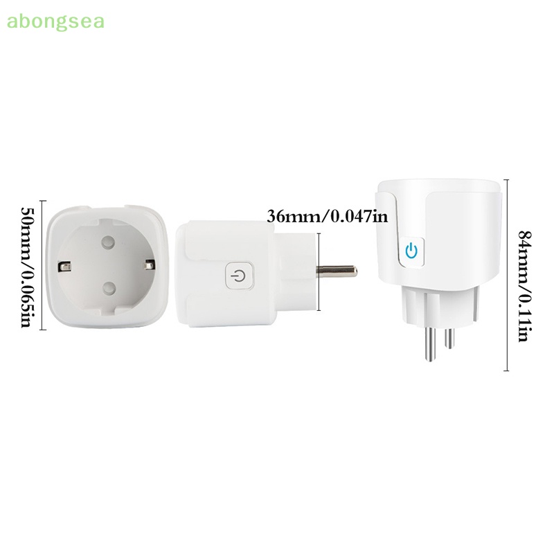 Ổ Cắm Điện Thông Minh EU 16A Điều Khiển Bằng Giọng Nói Tiện Dụng