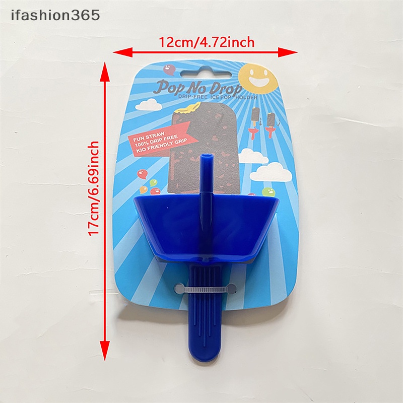 [ifashion365] Giá Đựng Kem Chống Nhỏ Giọt Không Cần Đóng Băng Kèm Ống Hút Cho Trẻ Em