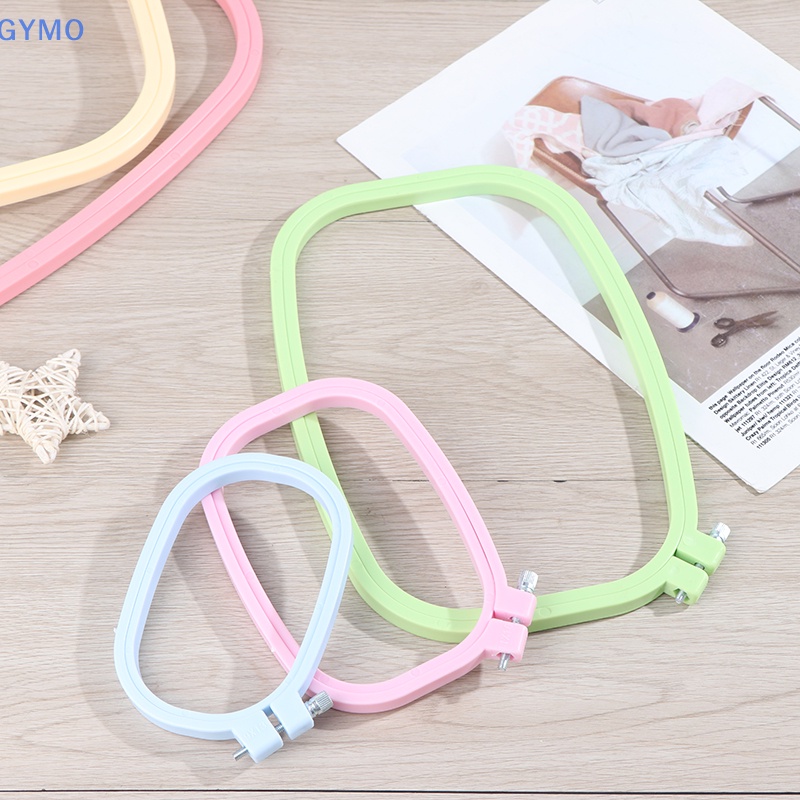 Bộ Khung Thêu Chữ Thập 5 Kích Thước Hình Vuông Bằng Nhựa