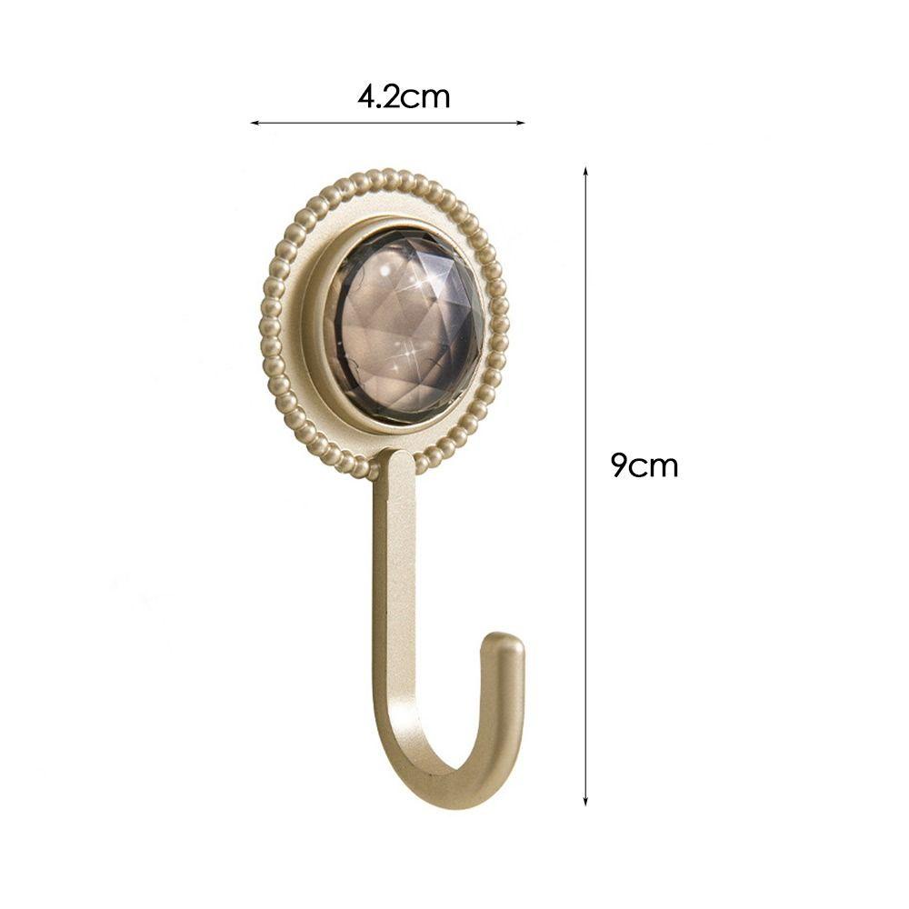 Set 4 Móc Treo Đồ Dán Tường Không Cần Khoan Sang Trọng Tiện Dụng Cho Nhà Bếp