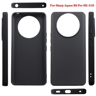 Ốp điện thoại Silicone Mềm Màu Trơn Cho Sharp aquos R8 SH-52D / R8 Pro SH-51D