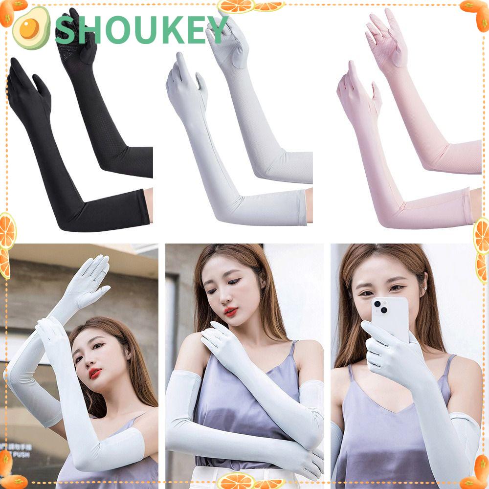 SHOUKEY Ống Tay Áo Chống Nắng Thiết Kế Mới Bảo Vệ Khi Chơi Bóng