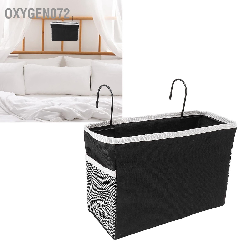 Oxygen072 Đầu Giường Giỏ Đựng Đồ Móc Treo Túi Vải Đường Sắt Tổ Chức Kệ Cho Ký Túc Xá Văn Phòng Khách