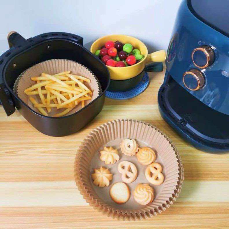 Set 50 giấy nến tròn 20cm nướng bánh