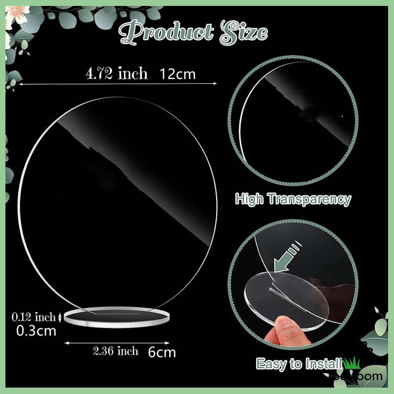 Bộ 5 Thẻ Số Để Bàn Trang Trí Tiệc Cưới