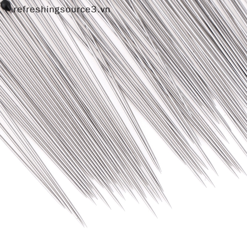 Set 100 Ghim Bắt Côn Trùng Bằng Thép Không Gỉ Dành Cho Phòng Thí Nghiệm / Trường Học {refreshingsource3.vn}