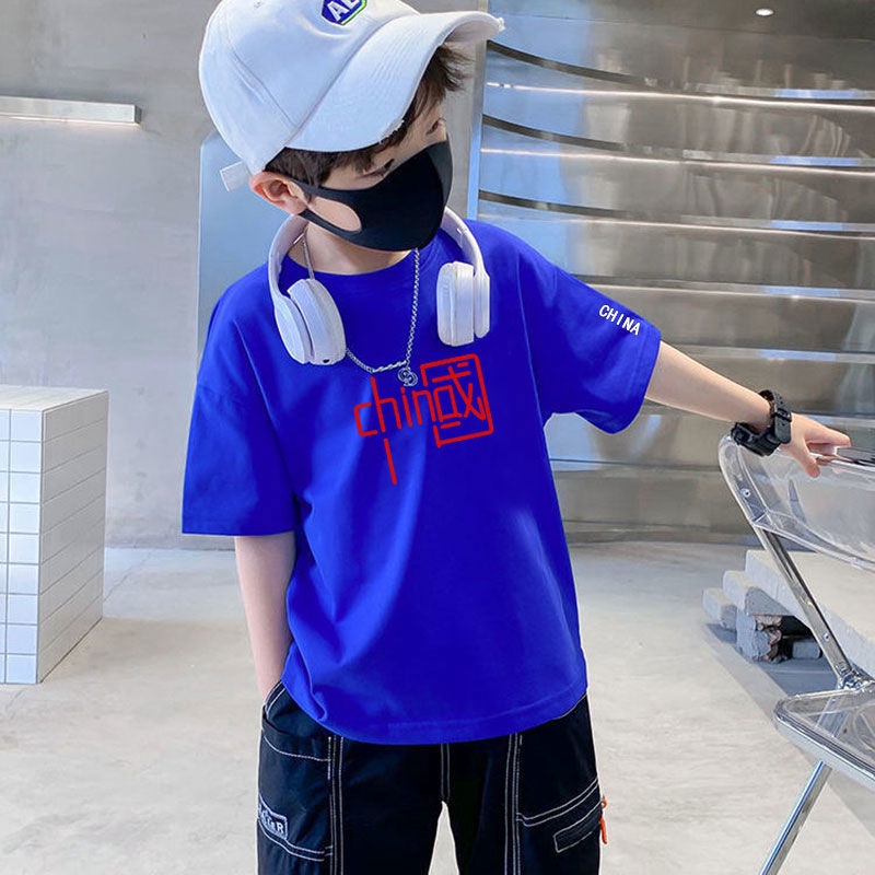 Mới Áo Thun 100% Cotton Tay Ngắn Unisex Cho Bé