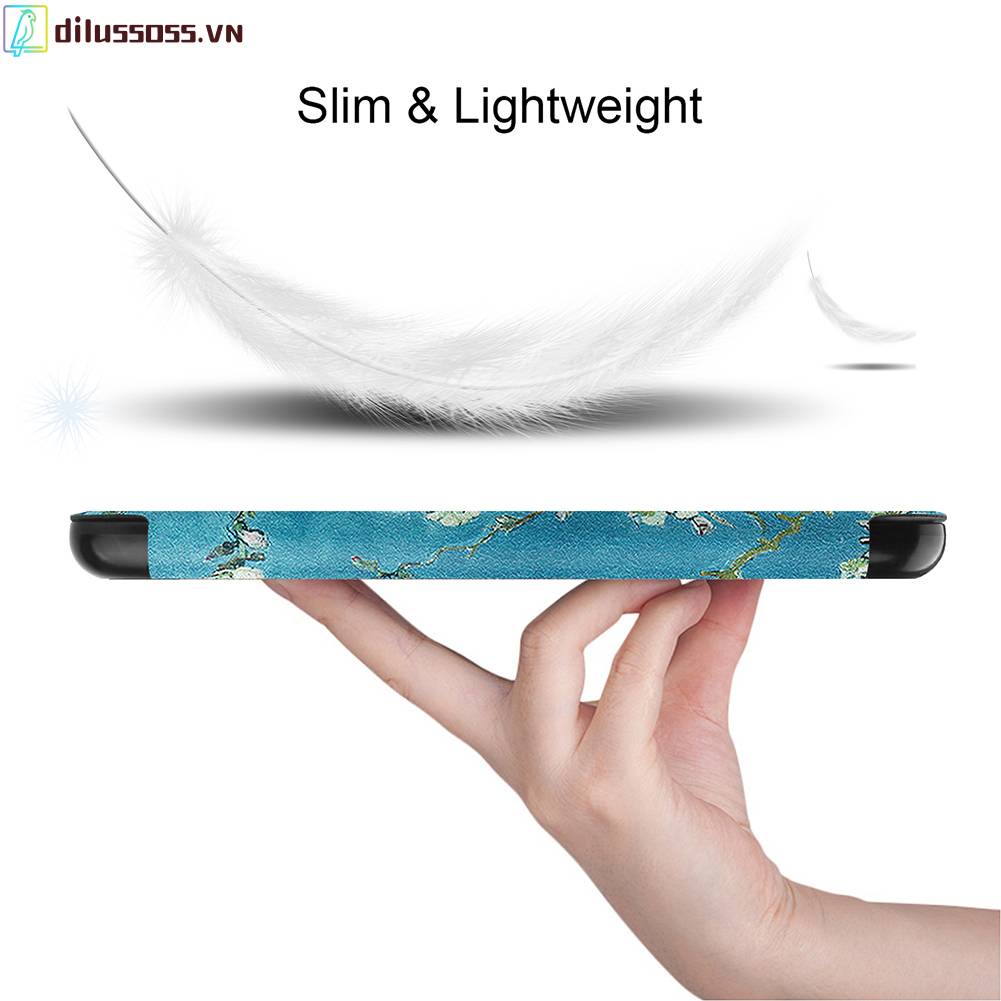 Bao Da Máy Tính Bảng PU In Hình Vẽ Cho Amazon All-new Kindle 2022