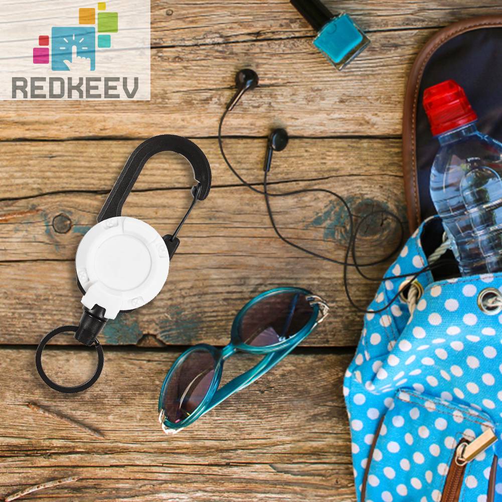 Móc Khóa Dây Thắt Lưng Có Thể Thu Gọn Tự Động Tiện Dụng