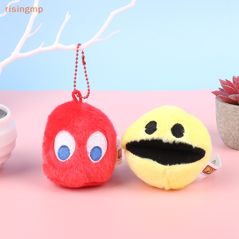 Móc Khóa Hình Búp Bê PacMan Nhồi Bông Mềm Mại Dễ Thương