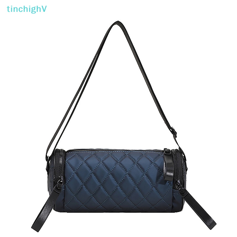 [TinchighV] Túi Đeo Chéo Một Bên Vai / Đeo Trước Ngực Hình Trụ Đa Năng Cao Cấp Phong Cách Hàn Quốc Dành Cho Nam Nữ [Mới]