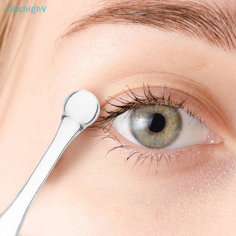 Bộ 5 Cây Muỗng Nhựa Acrylic Xóa Nếp Nhăn Chăm Sóc Da Mắt Tiện Dụng