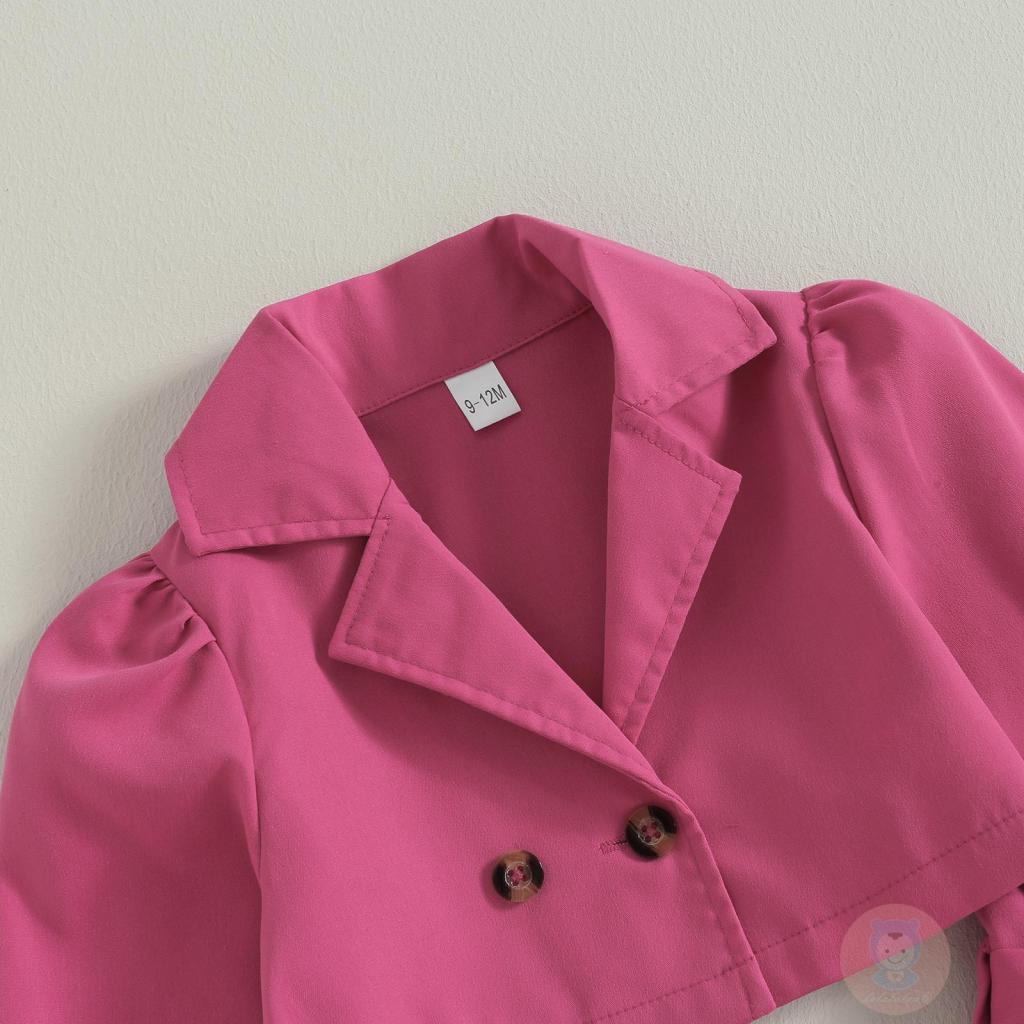 Set Đầm Sát Nách Thắt Eo + Áo Khoác Thời Trang Cho Bé Gái LAA6