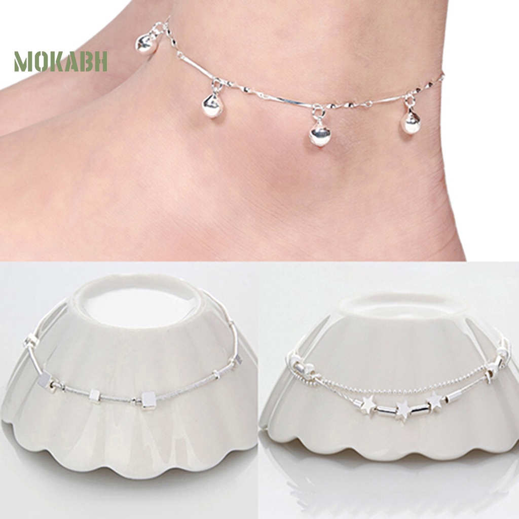[Mok Abh] Lắc Chân Hình Ngôi Sao / Trái Tim Có Thể Điều Chỉnh Kích Thước