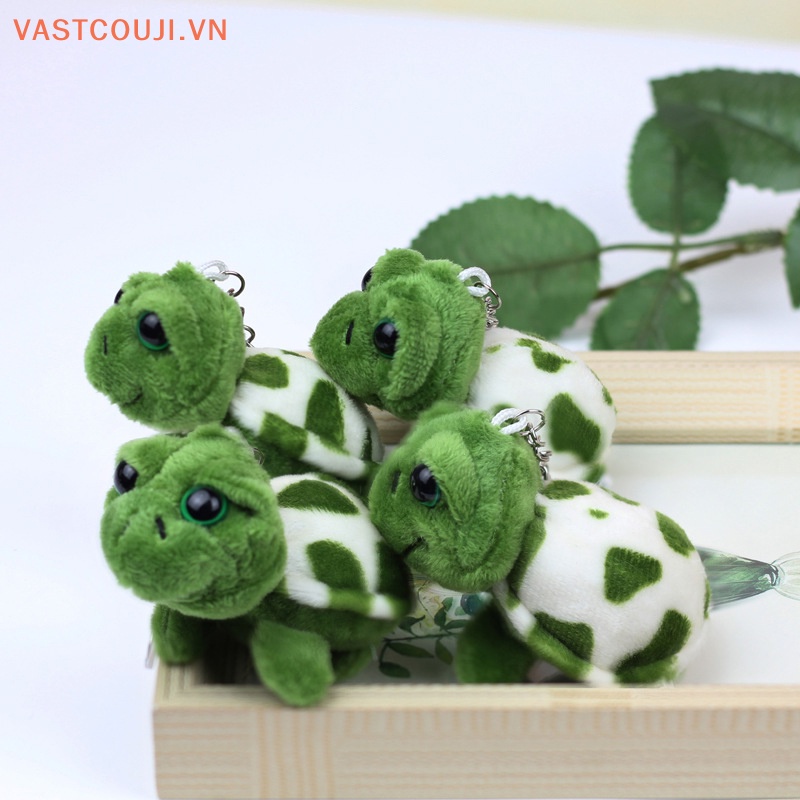 Móc Khóa Hình Rùa Biển Nhồi Bông Mini Dễ Thương