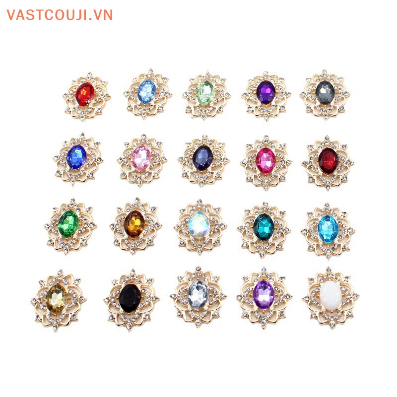 Đĩa Đựng Trang Sức Hình Oval 27 * 31MM Bằng Hợp Kim Diy