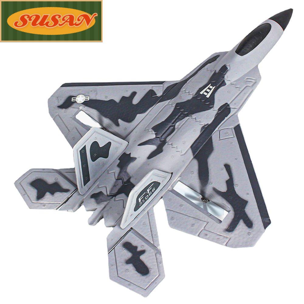 SUSANS Máy Bay Điều Khiển Từ Xa Tốc Độ Cao F22 Raptor RC
