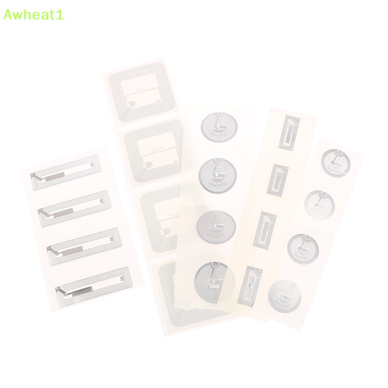 Set 10 Thẻ Điện Tử RFID f08 chip m1 C50 13.56MHz UID Mới