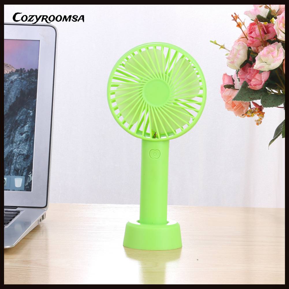 Quạt Mini Cầm Tay Có Thể Điều Chỉnh Tốc Độ Gió Cho Hoạt Động Cắm Trại