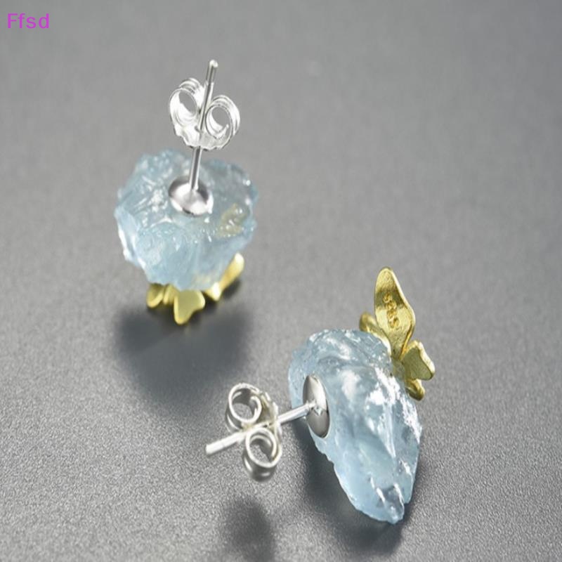 Khuyên Tai Hình Bướm Đính Đá Cho Nữ