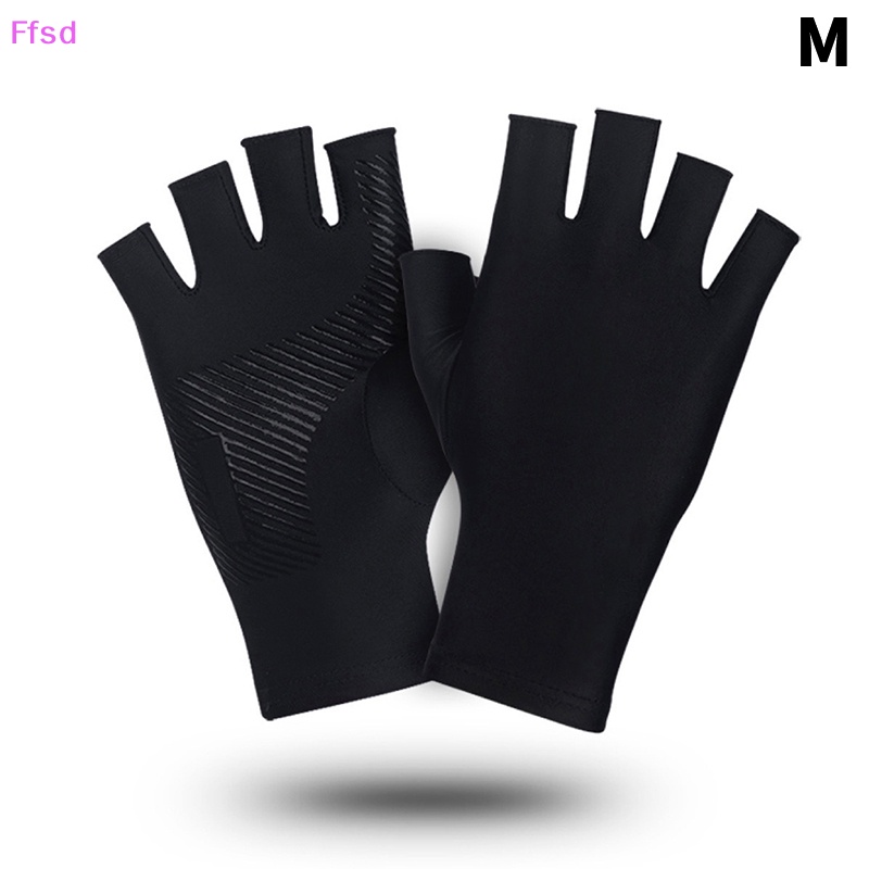 {Ffsd} Mới Găng Tay Lái Xe Mô Tô Thể Thao Chống Trượt Băng Lụa Mỏng Thoáng Khí Cảm Ứng Màn Hình Cảm Ứng Chống Tia Uv Bả