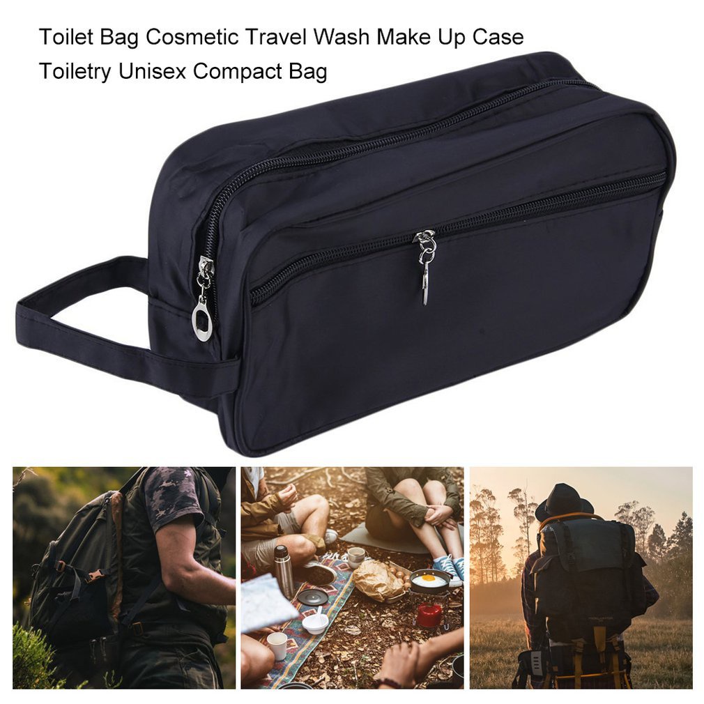 ❤Toilet Bag Cosmetic Travel Wash Make Up Case Toiletry Unisex Compact Bag