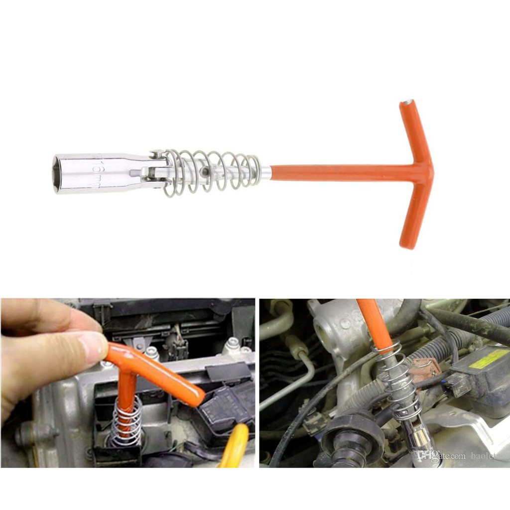 Khẩu tháo bugi, tuýp mở bugi 16mm- mở bugi ô tô, xe máy, xe honda, xe tay ga
