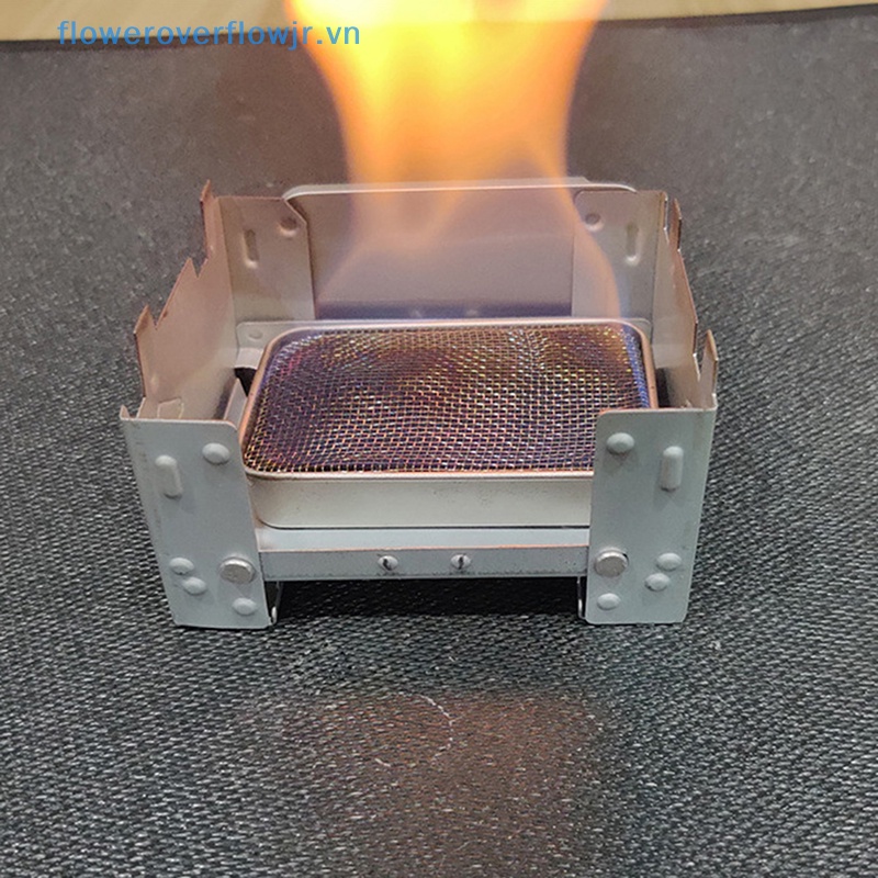 Bếp Ga Mini Di Động Bằng Thép Không Gỉ Tiện Dụng Mang Theo Du Lịch Dã Ngoại