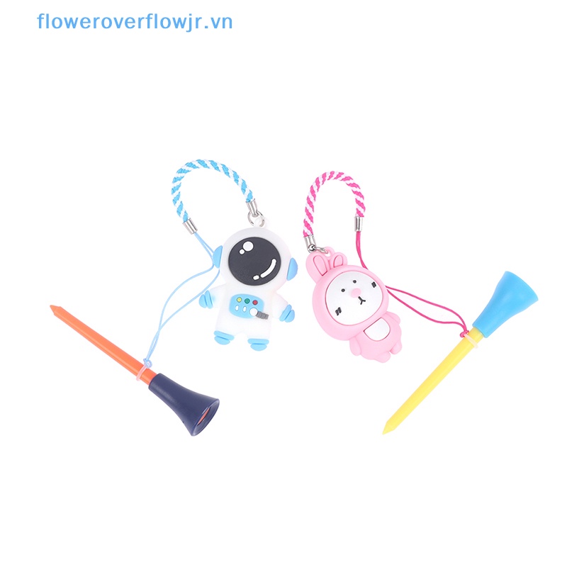 Giá Đỡ Bóng Golf Bằng Cao Su Họa Tiết Hoạt Hình Handmade Chống Mất