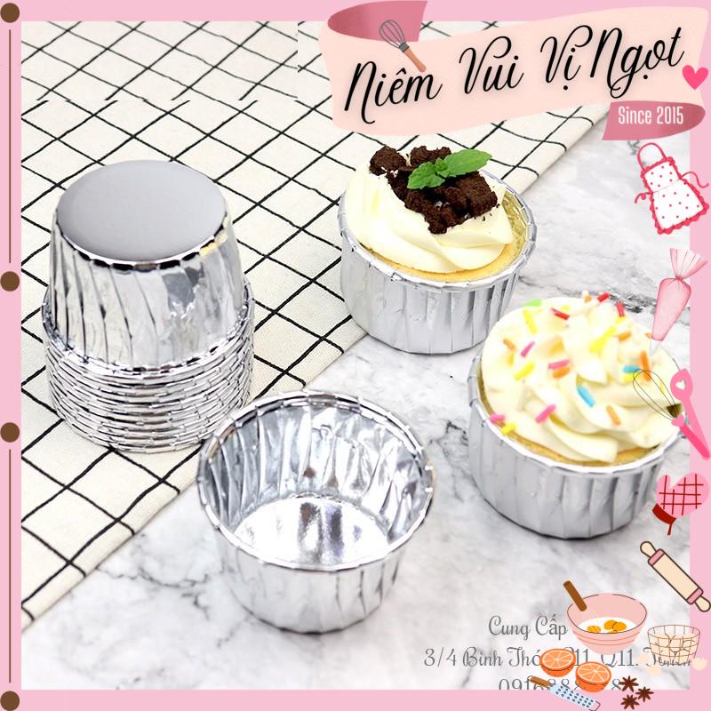 Cup Giấy Nhũ, Ly Giấy Ép Nhũ, Cupcake nhũ