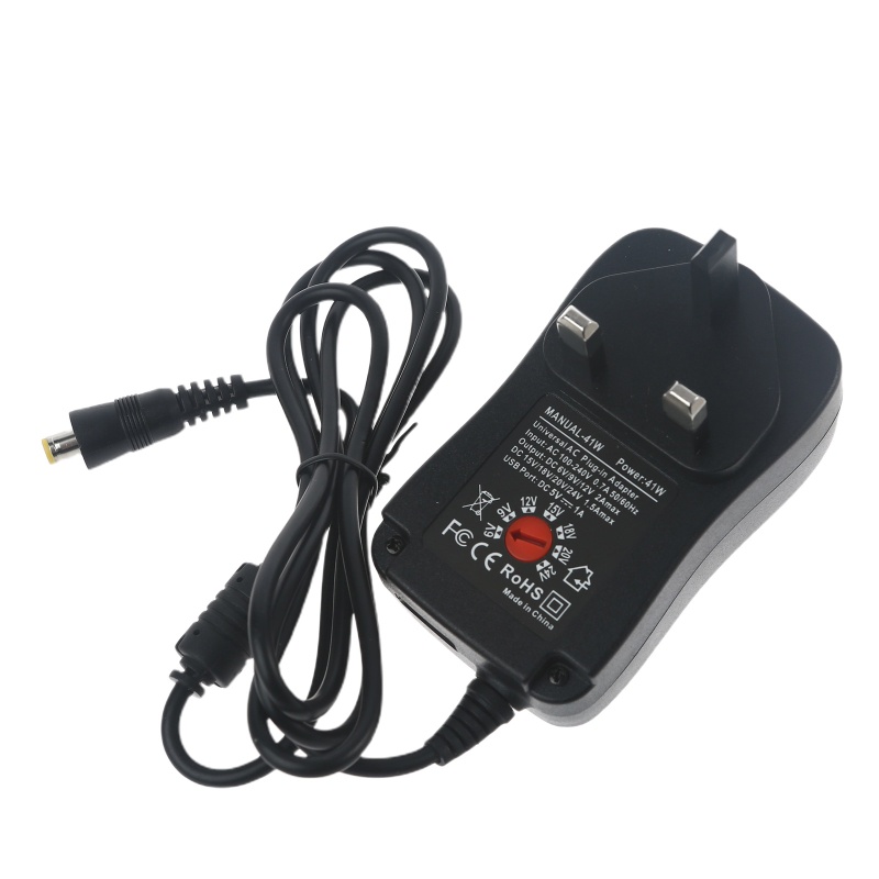 Bộ Nguồn AC Đa Năng Alli 41W USB + 6V-24V