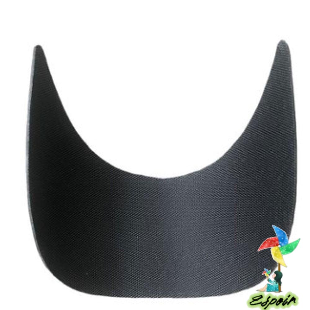 ESPO Set 10 Mũ Lưỡi Trai Bằng PE Cứng Thoáng Khí Bền Bỉ Màu Trắng Đen