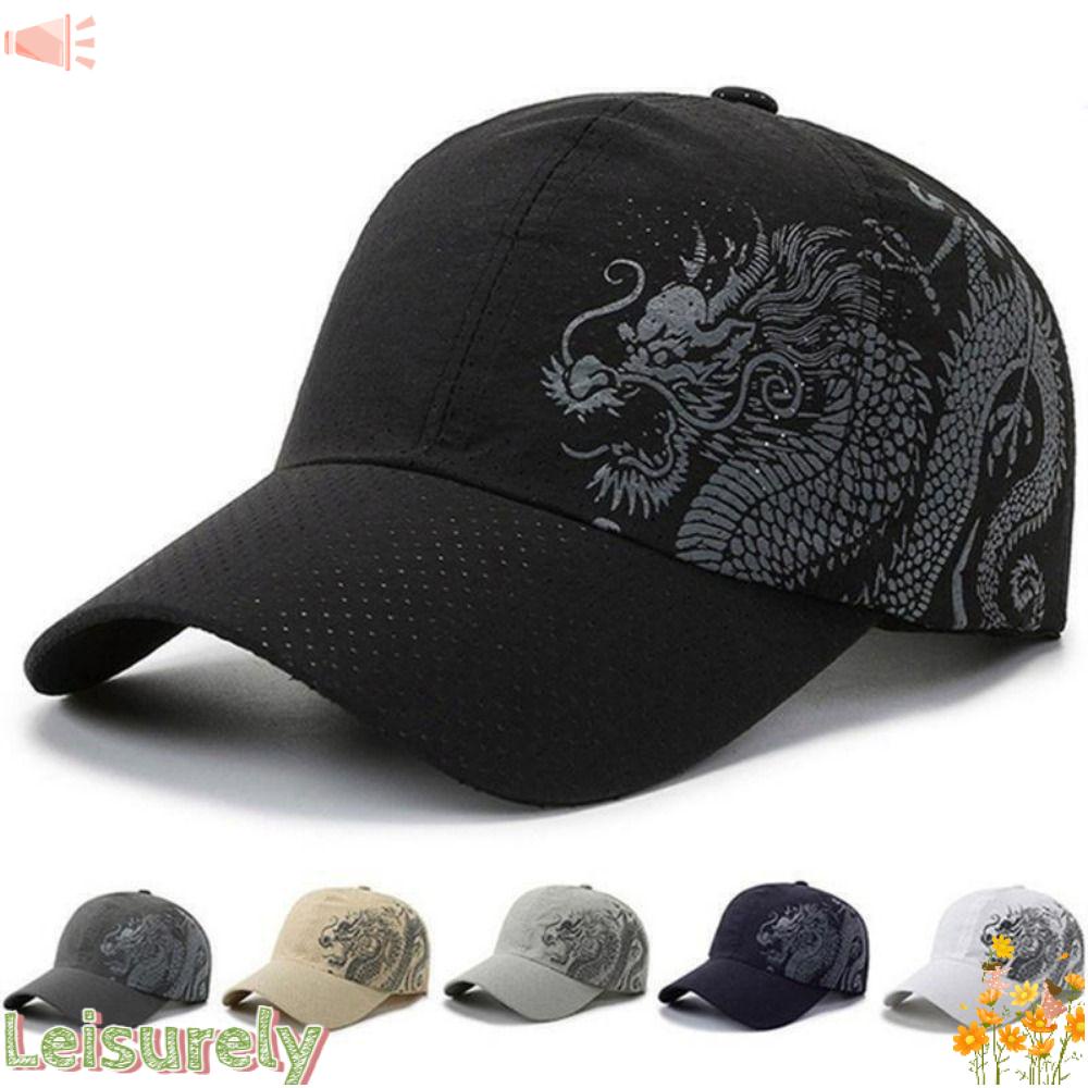 LEILY Mũ Lưỡi Trai Thể Thao Cao Cấp Cho Nam