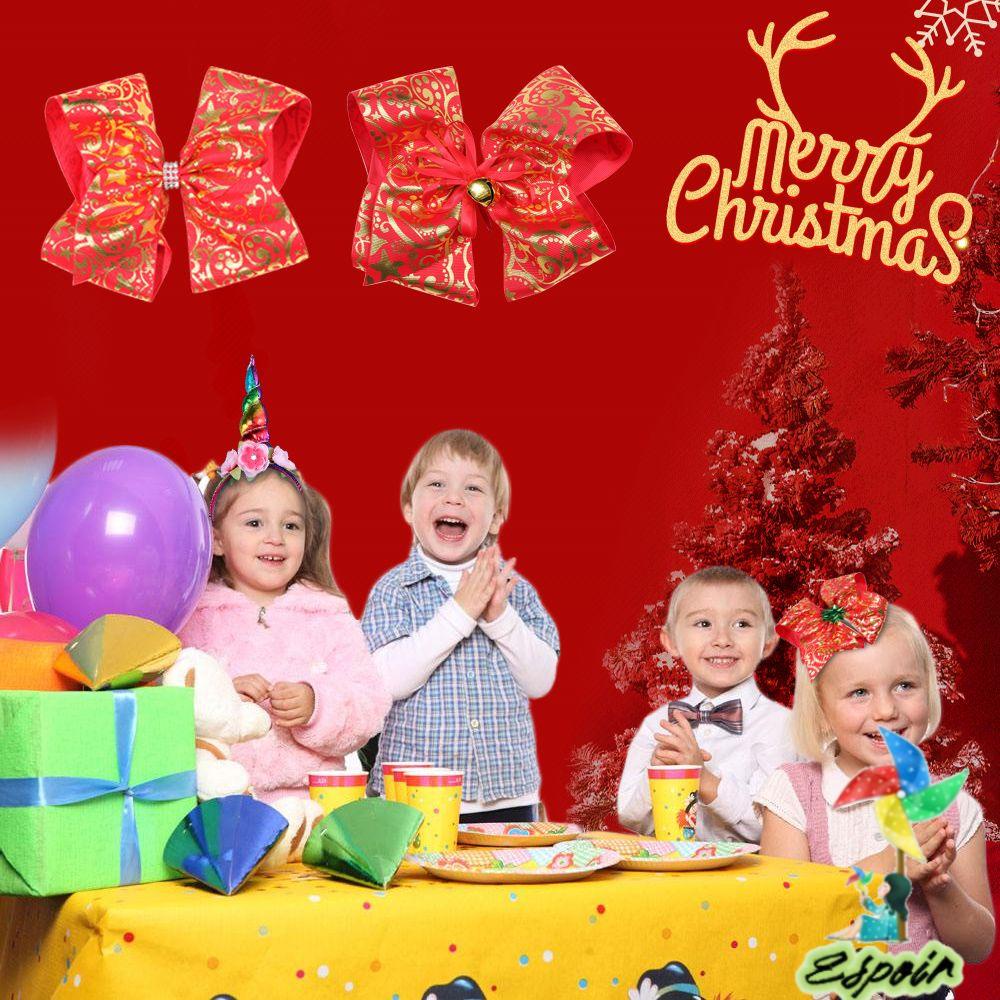 ESPO Băng Đô Cài Tóc Hình Sừng Kỳ Lân Phối Chuông Đáng Yêu Cho Bé