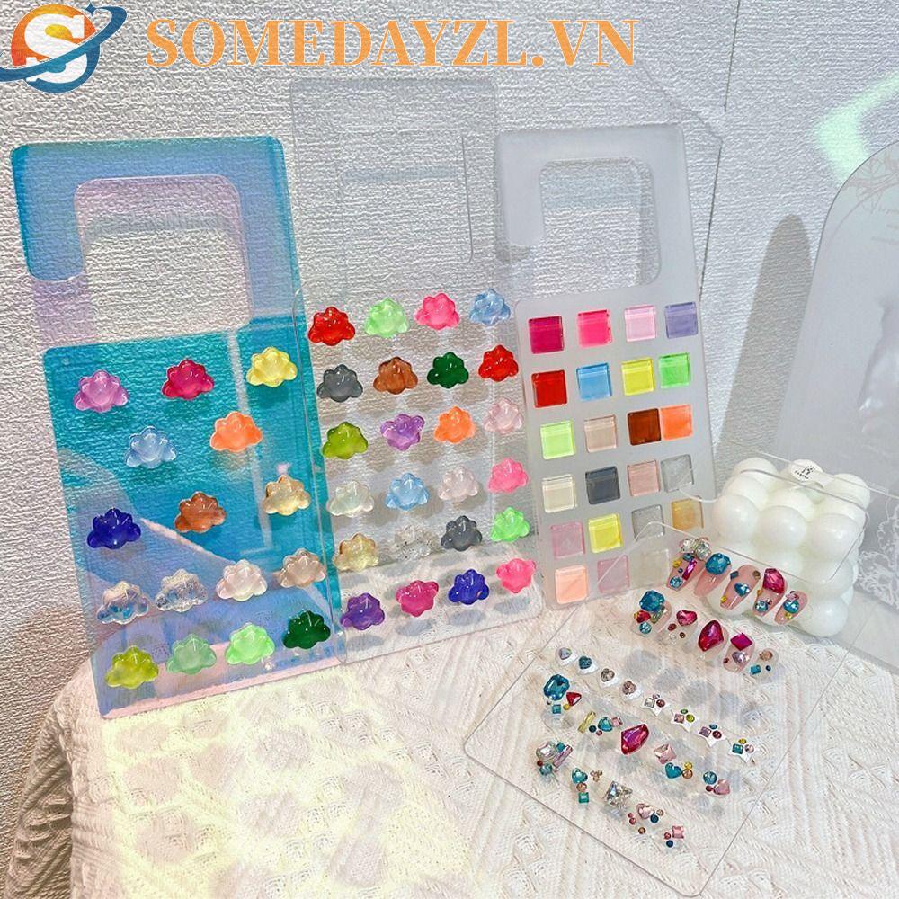 SOMEDAYZL Giá Đỡ Trưng Bày Móng Tay DIY Tiện Lợi Dành Cho Salon