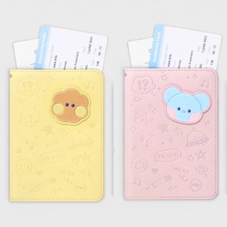 [SẴN] Passport Cover BT21 Leather Patch