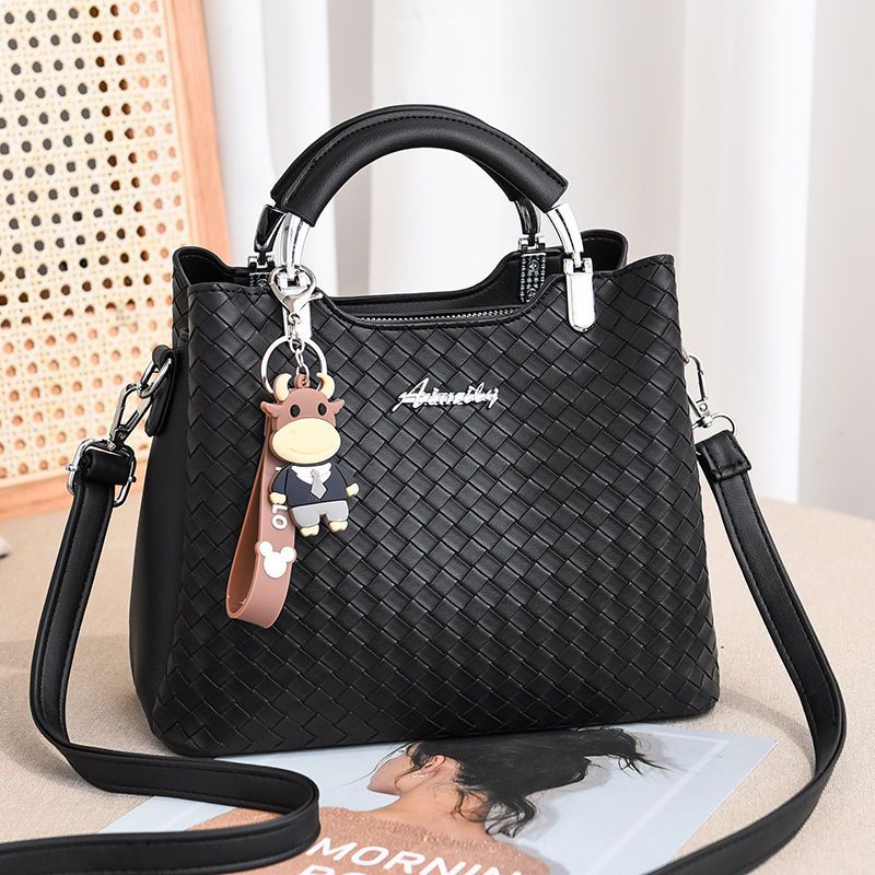 Túi Xách Tay Sợi Dệt Chống Trầy Xước Dễ Phối Đồ Thời Trang Cho Nữ