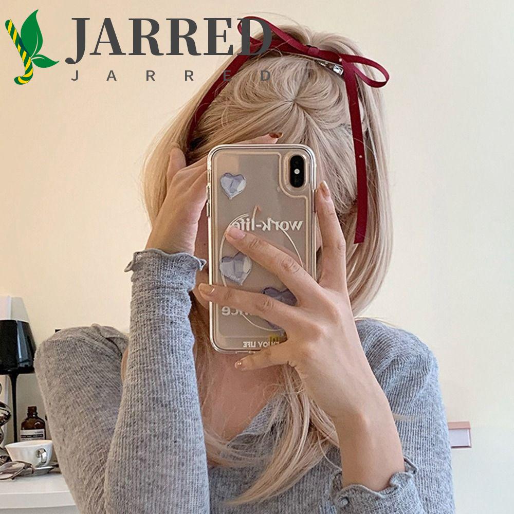 JARRED Kẹp Tóc Hình Nơ Đơn Giản Sáng Tạo Cho Nữ