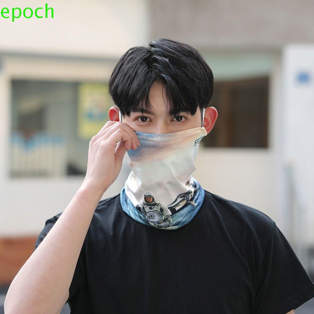 EPOCH Khẩu Trang Lụa Lạnh Che Phủ Toàn Diện Chống Nắng Bảo Vệ Cổ Dành Cho Cặp Đôi