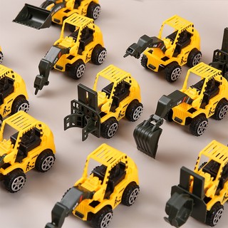 Mô hình xe xúc đất đồ chơi bằng nhựa yl150 cho bé