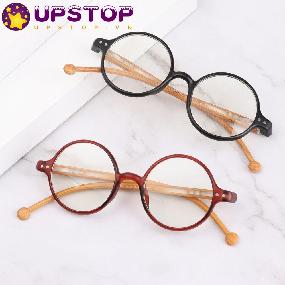 UPSTOPVN Kính Mát Gọng Tròn Chống Tia UV Thời Trang Cho Nam Nữ