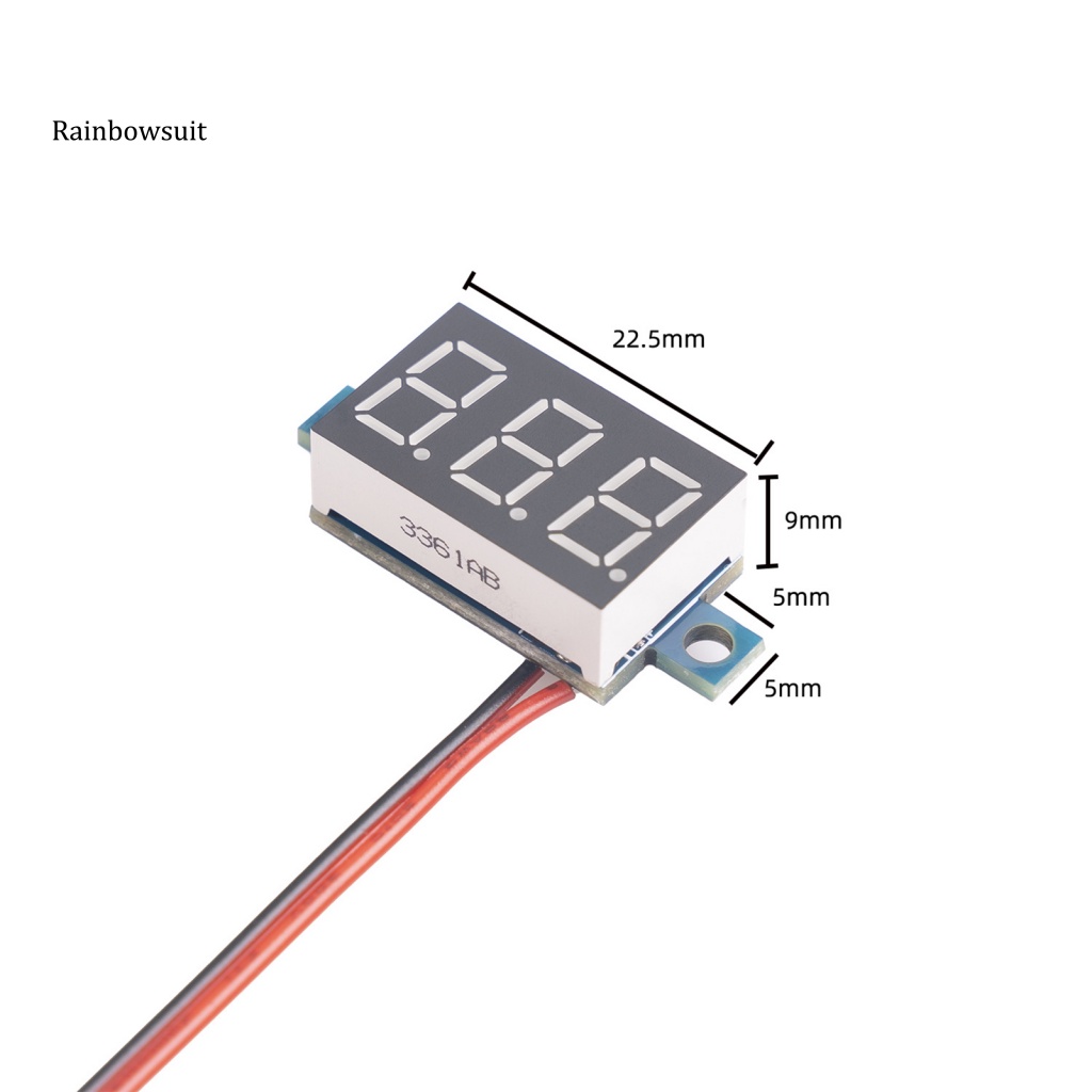 Mô Đun Kiểm Tra Điện Áp JH_VDCS1-V03 Màn Hình LED 0.36 Inch DC0-40V Độ Chính Xác Cao
