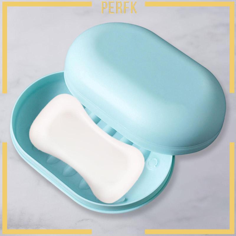 Giá Đỡ Xà Phòng Có Nắp Đậy Tháo Rời Được Tiện Lợi Dành Cho Đi Du Lịch