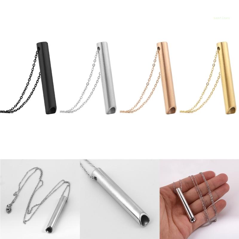 Vòng cổ Có Còi Giúp Giảm Căng Thẳng Tự Nhiên Dành Cho Nam Nữ