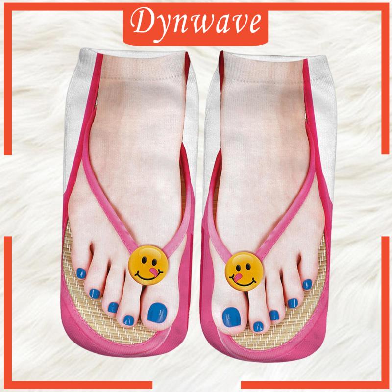 Vớ Xỏ Ngón In Họa Tiết Vui Nhộn Thời Trang Giáng Sinh