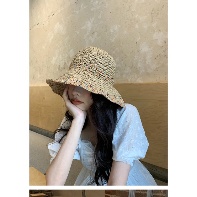Mũ Rộng Vành Chống Nắng Nhiều Màu Sắc Đa Dạng Thời Trang Hè Cho Nữ