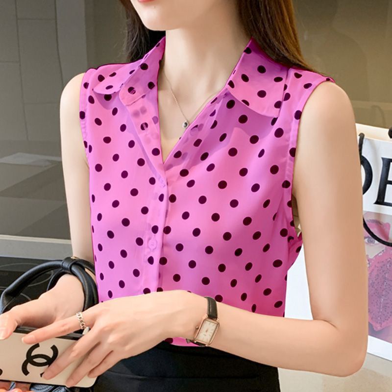 Áo Voan Không Tay Dáng Rộng Thời Trang Dành Cho Nữ