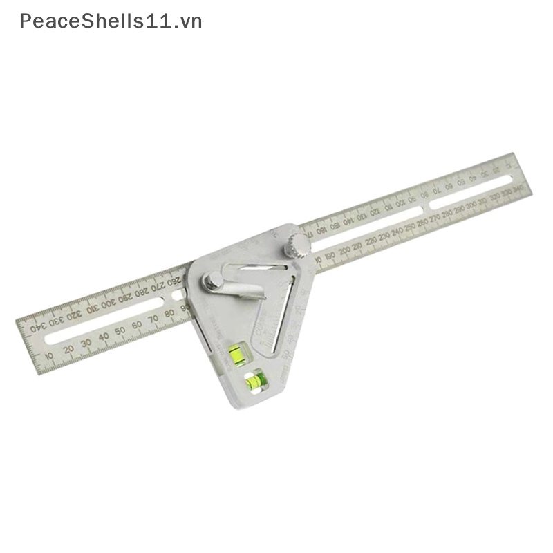 Thước Đo Góc Tam Giác Bằng Nhựa ABS Chuyên Dụng Làm Mộc
