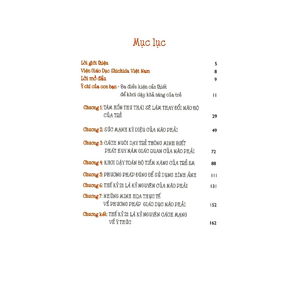 Sách - Giáo Dục Não Phải